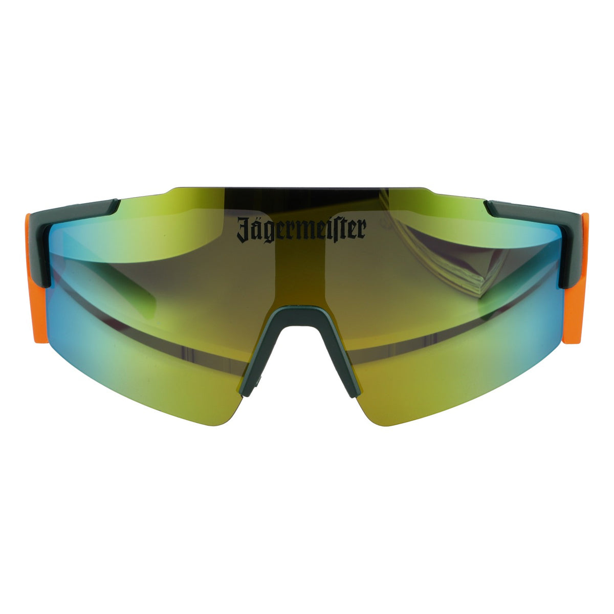 Jägermeister Fast Glasses Sunglasses Orange Mirror Cult Accessory – View 2