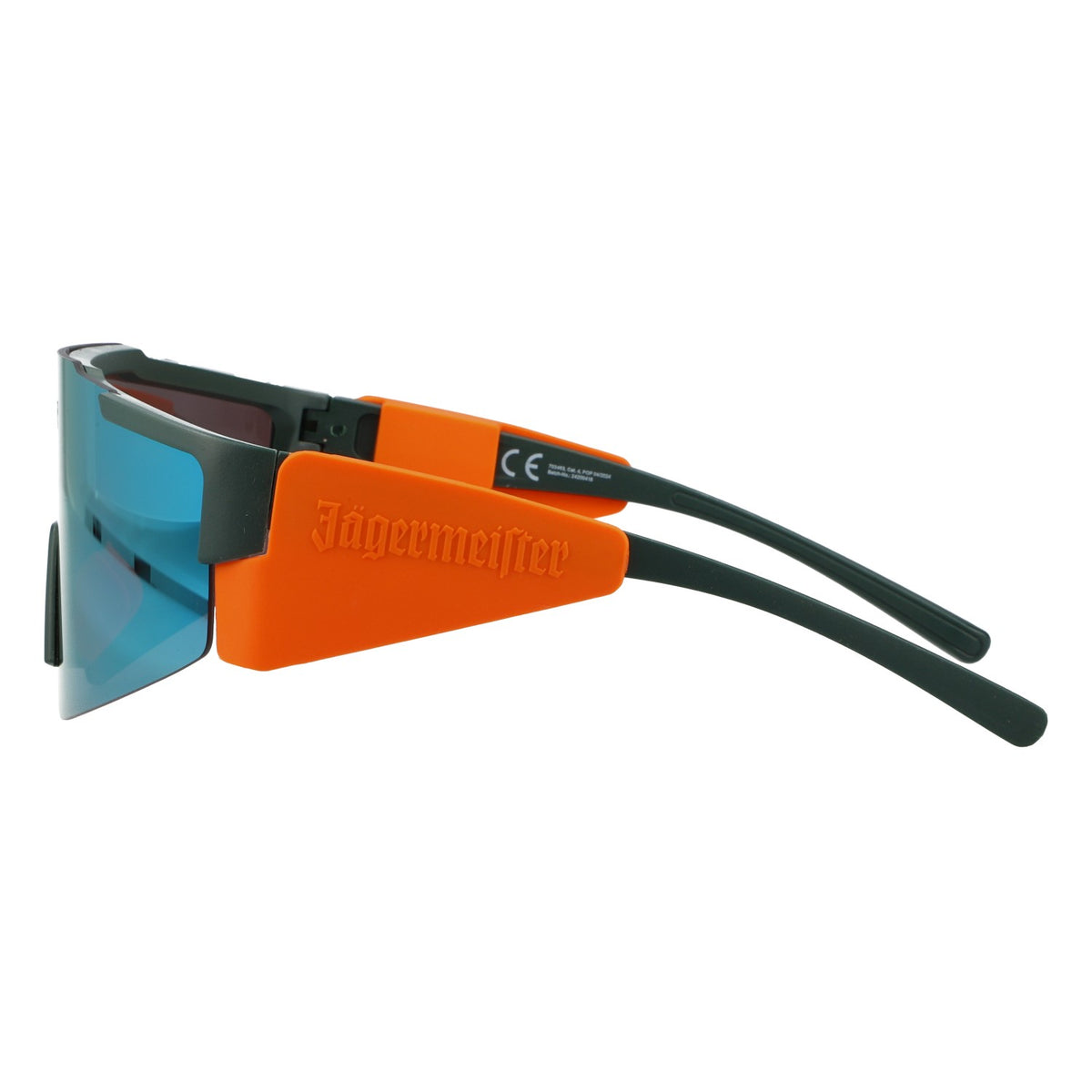 Jägermeister Fast Glasses Sunglasses Orange Mirror Cult Accessory – View 3