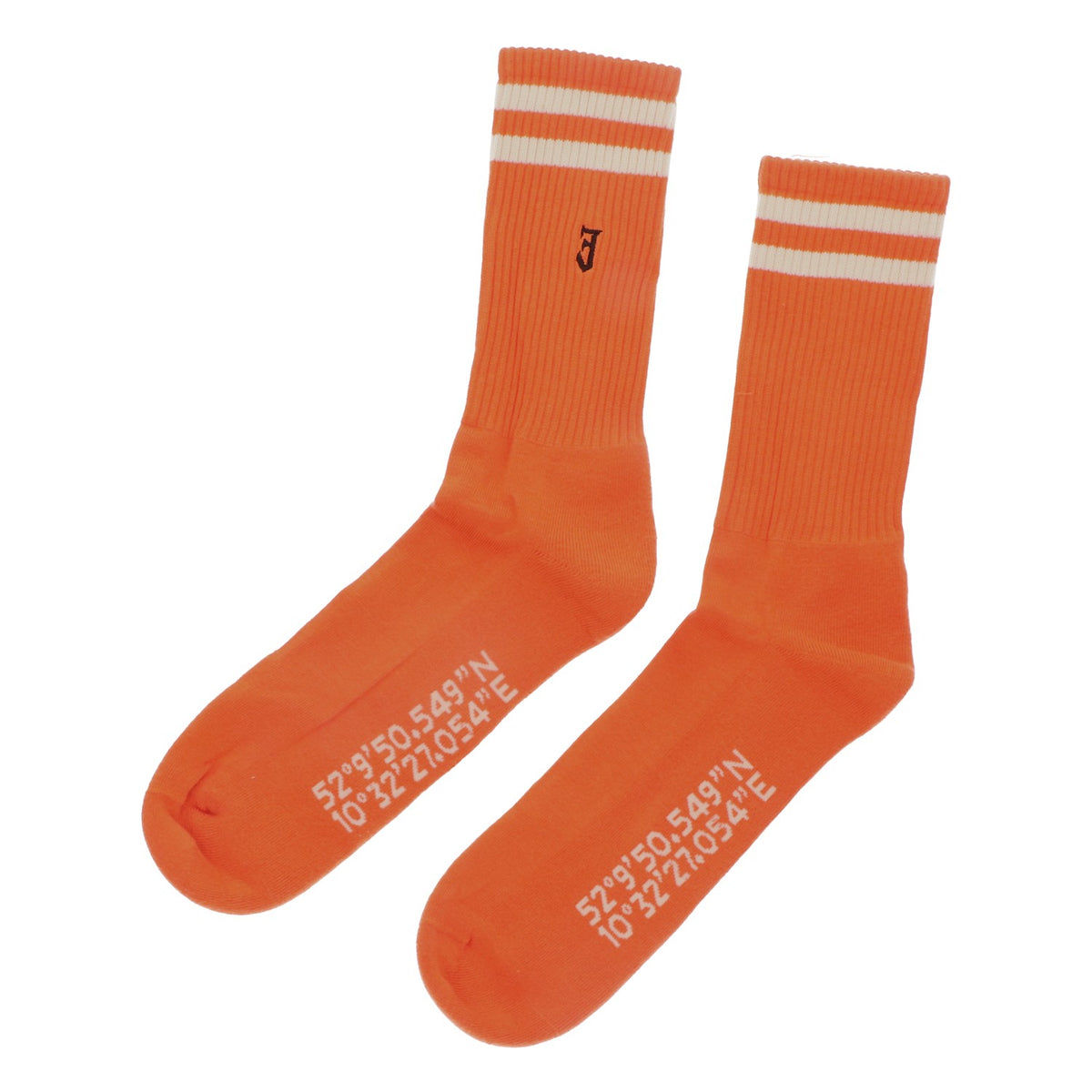 Jägermeister socks socks Orange Stripes size 42-46 Crew Merchandise textile – View 2