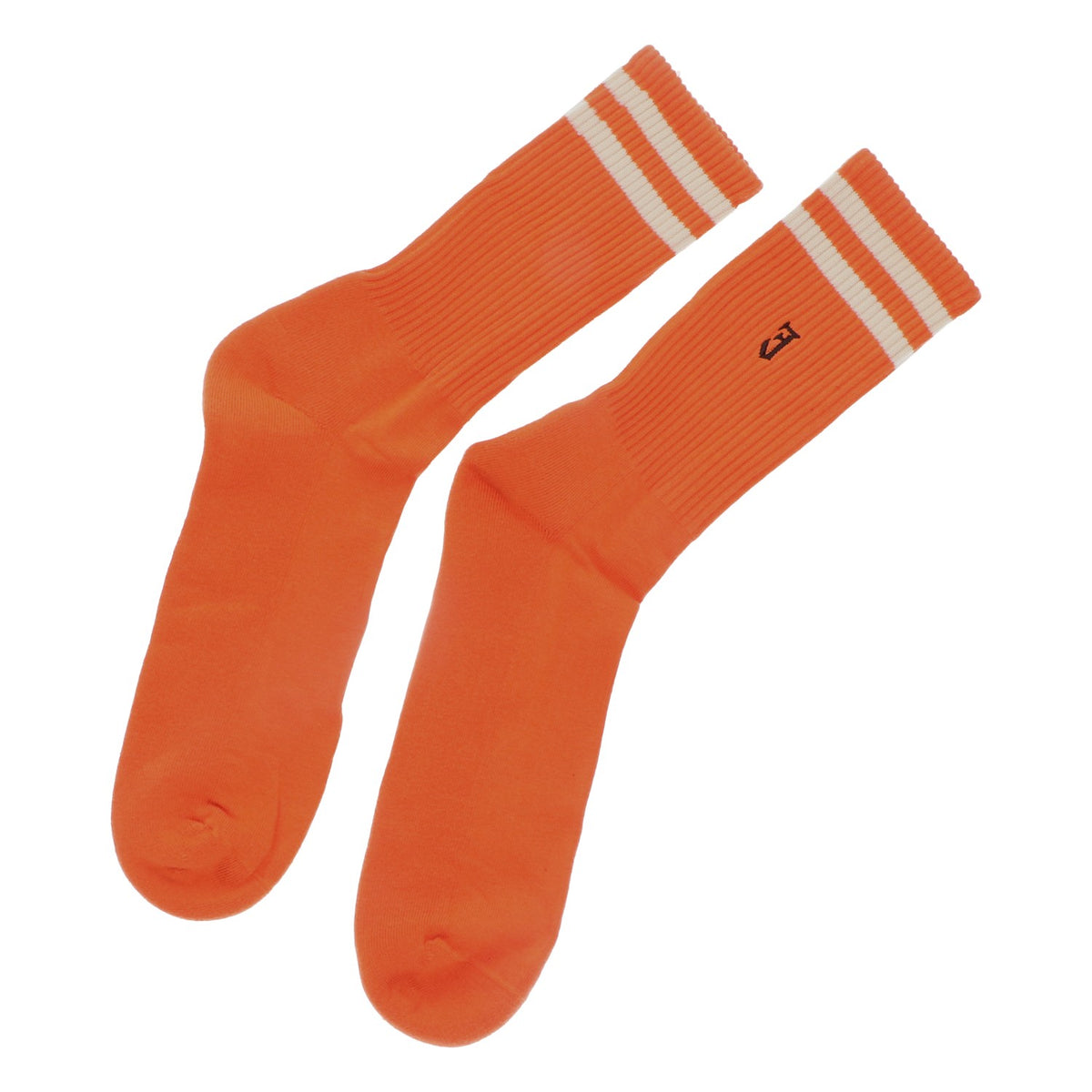 Jägermeister socks socks Orange Stripes size 42-46 Crew Merchandise textile – View 3