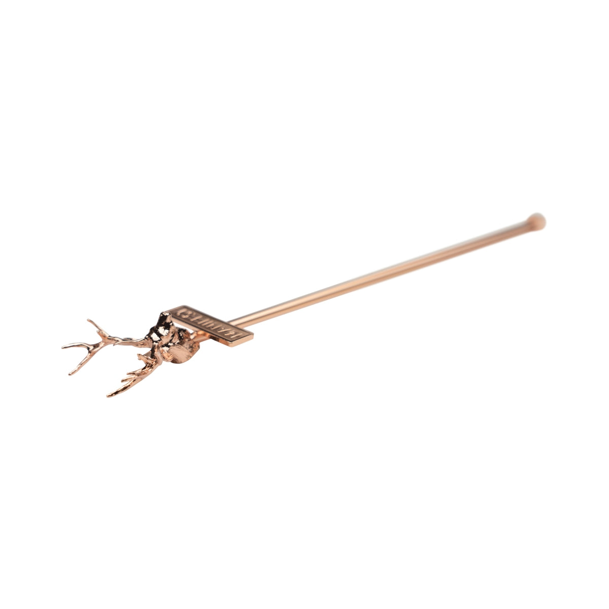 Jägermeister Stirrer Copper Deer Head Manifesto Cocktail Stick Long Drink Stirrer – View 5