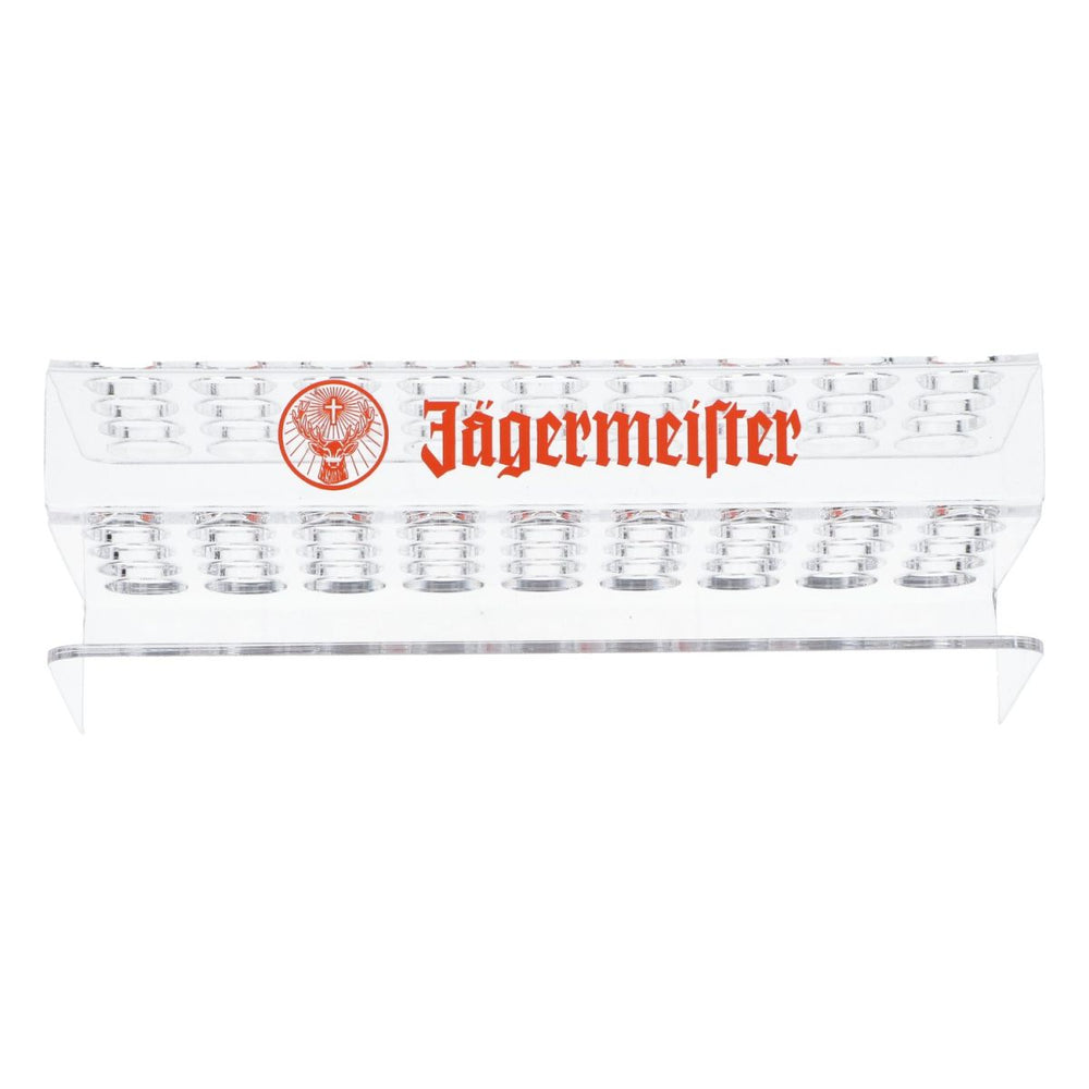 Jägermeister Tooter Rack Shot Glass Holder Round Serving Tray Herbal Liqueur Short