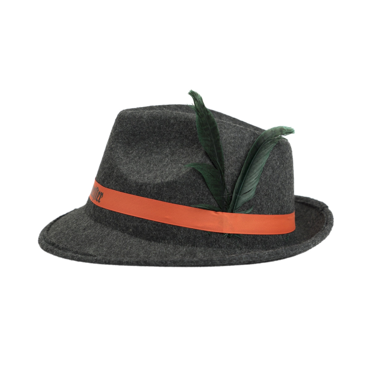 Jägermeister traditional hat felt hat feather hunter's hat cap party folk festival – View 3