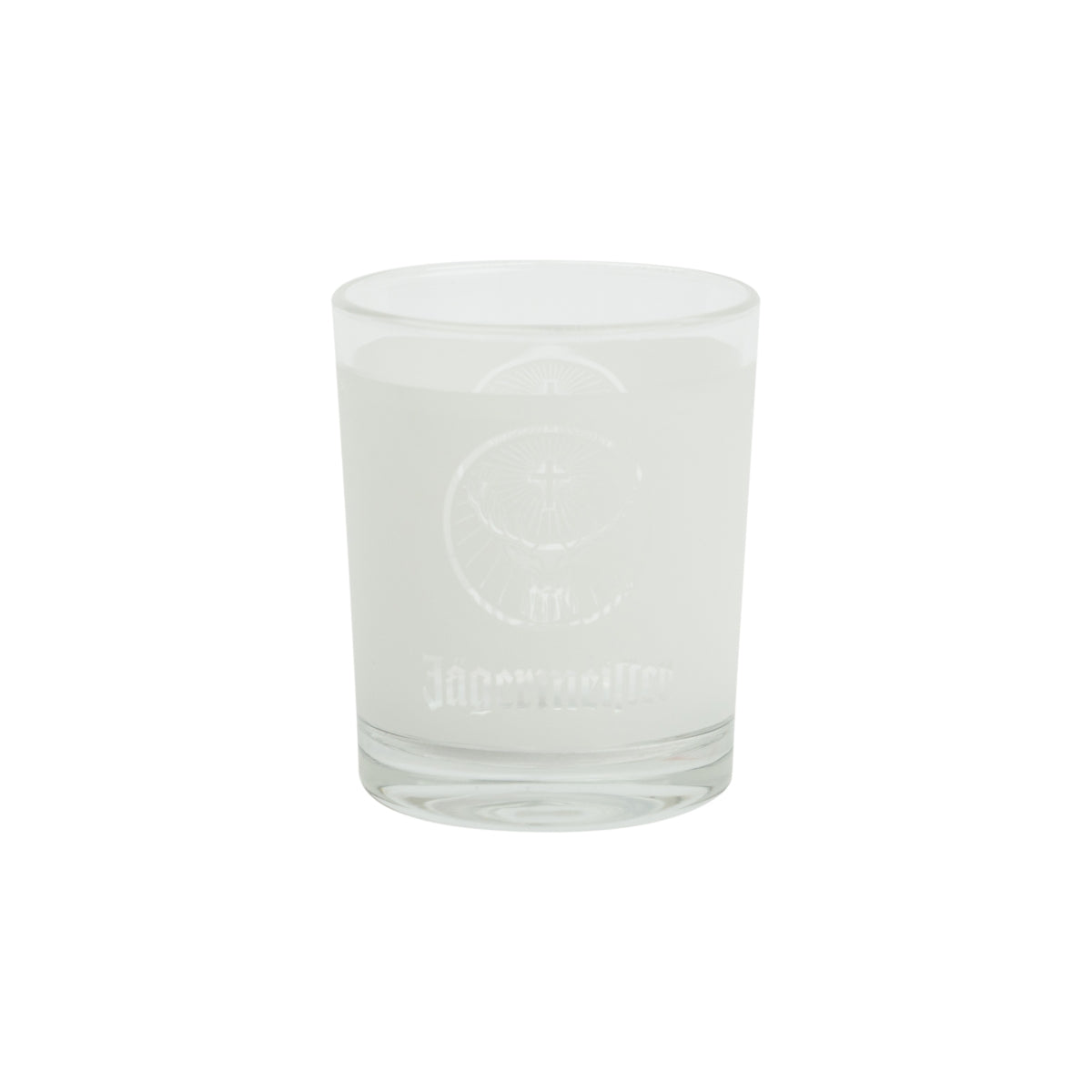 Jägermeister Wind Light Tealight Candle Holder Stand Frosted Glass Candle Light