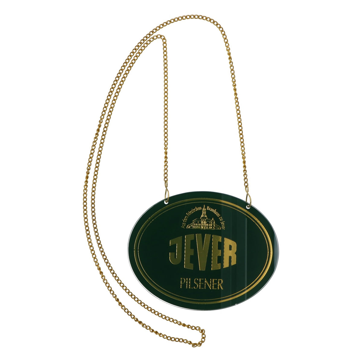 Jever Pilsener Plastic Tap Sign with Chain – Bar Decor – Beer – View 2