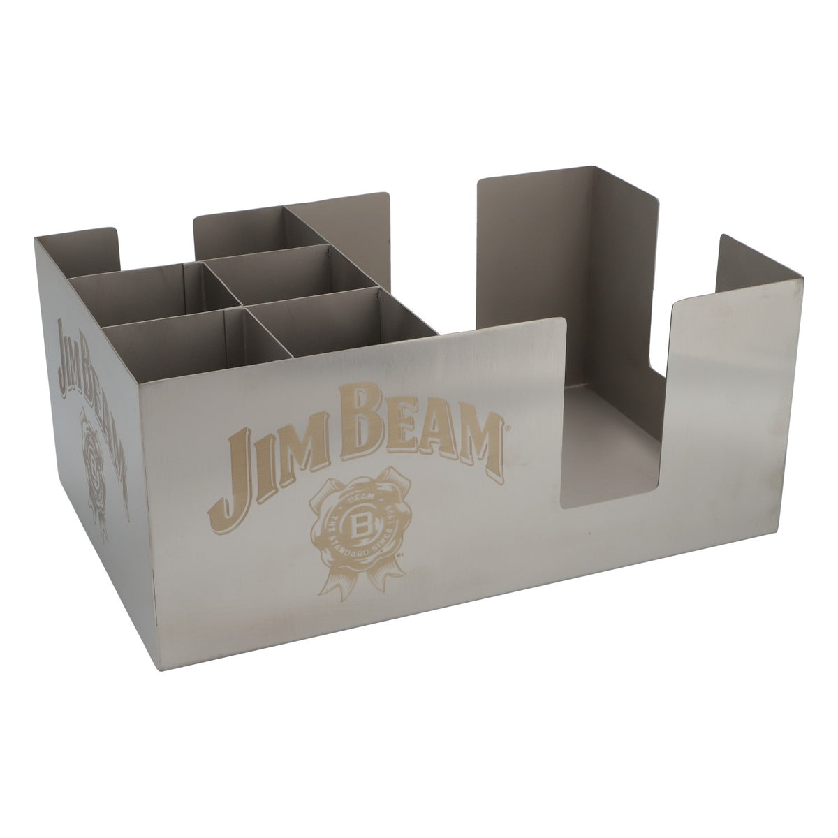 Jim Beam Whiskey Barcaddy Bar Accessories Bar Helper Bar Party Glorifier Silver