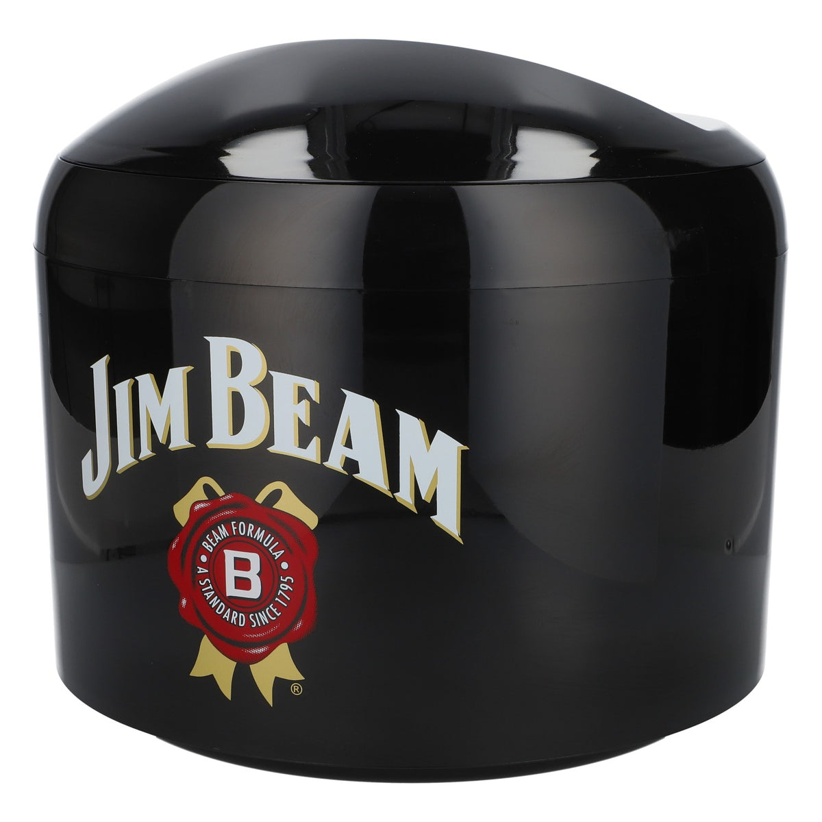 Jim Beam Whiskey Acrylic Cooler Ice Cube Tray Ice Box Icecube Round Black – View 3