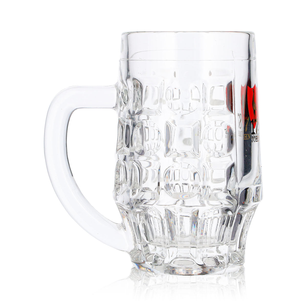 John Courage Beer Glass, 0.25 L, Jug with Relief Design – View 4