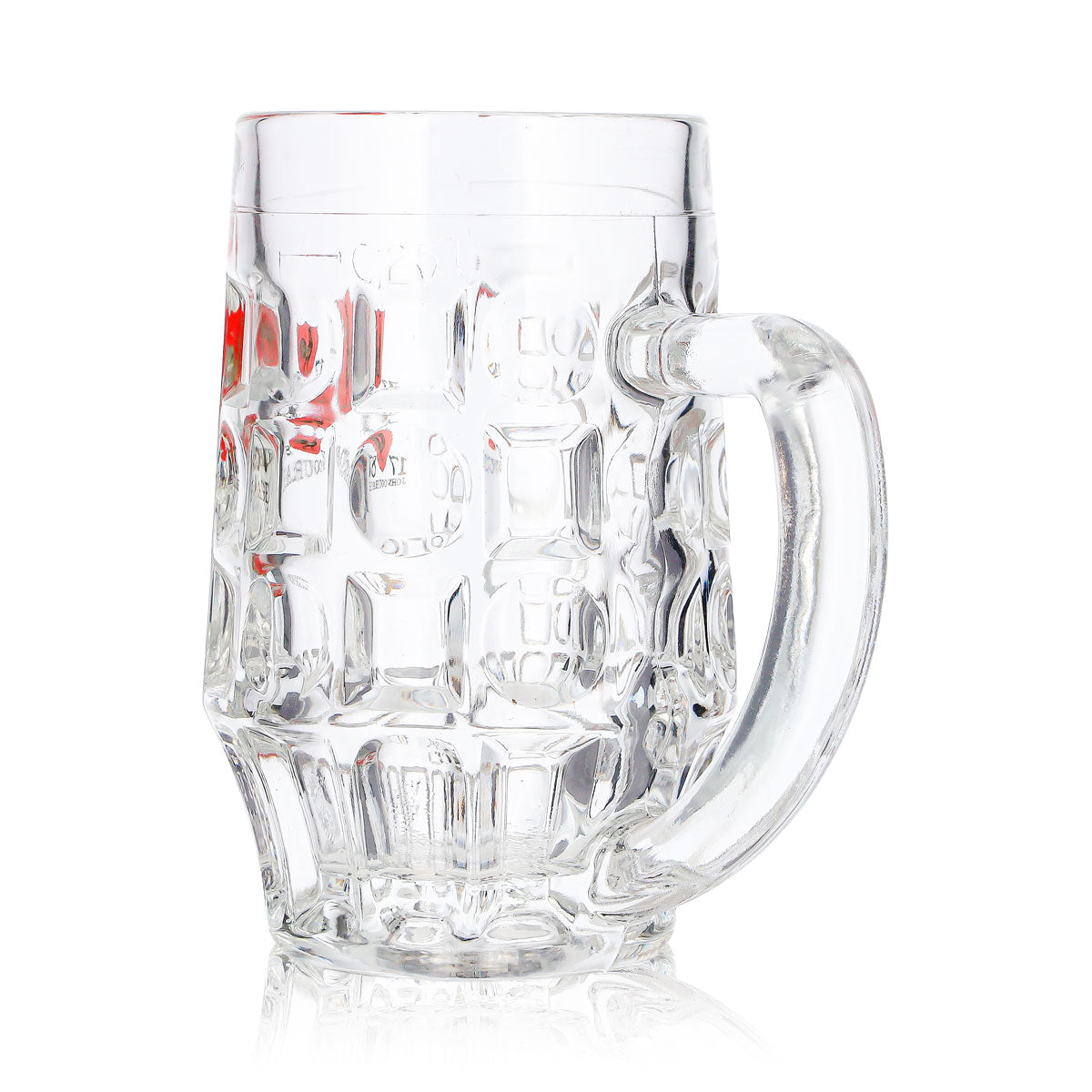 John Courage Beer Glass, 0.25 L, Jug with Relief Design – View 5