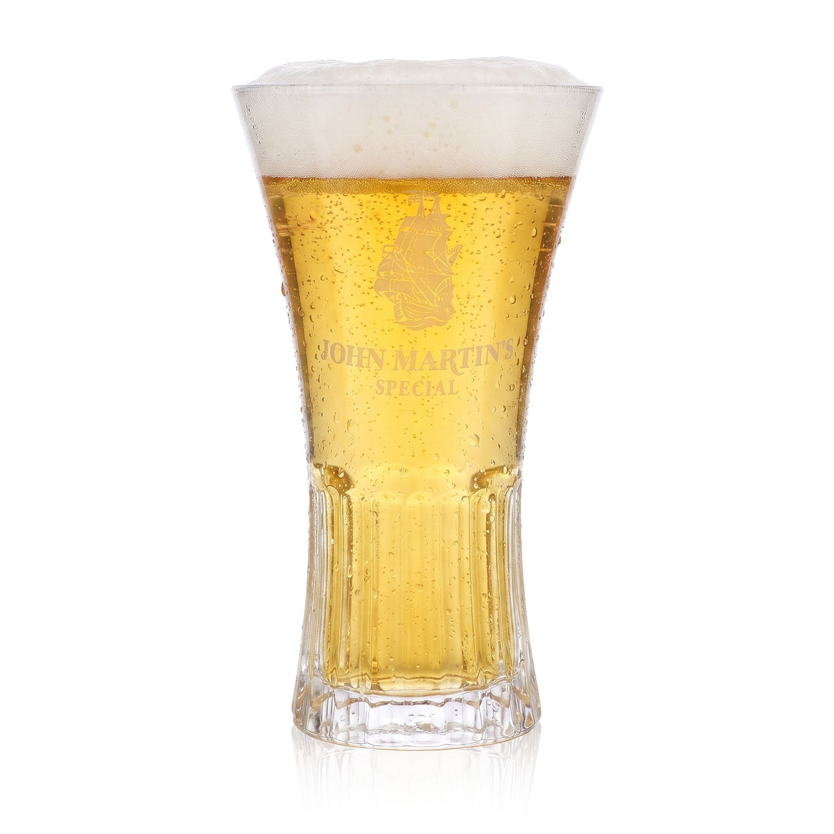 John Martin Beer Glass, 1-Liter Beer Mug, Special Relief