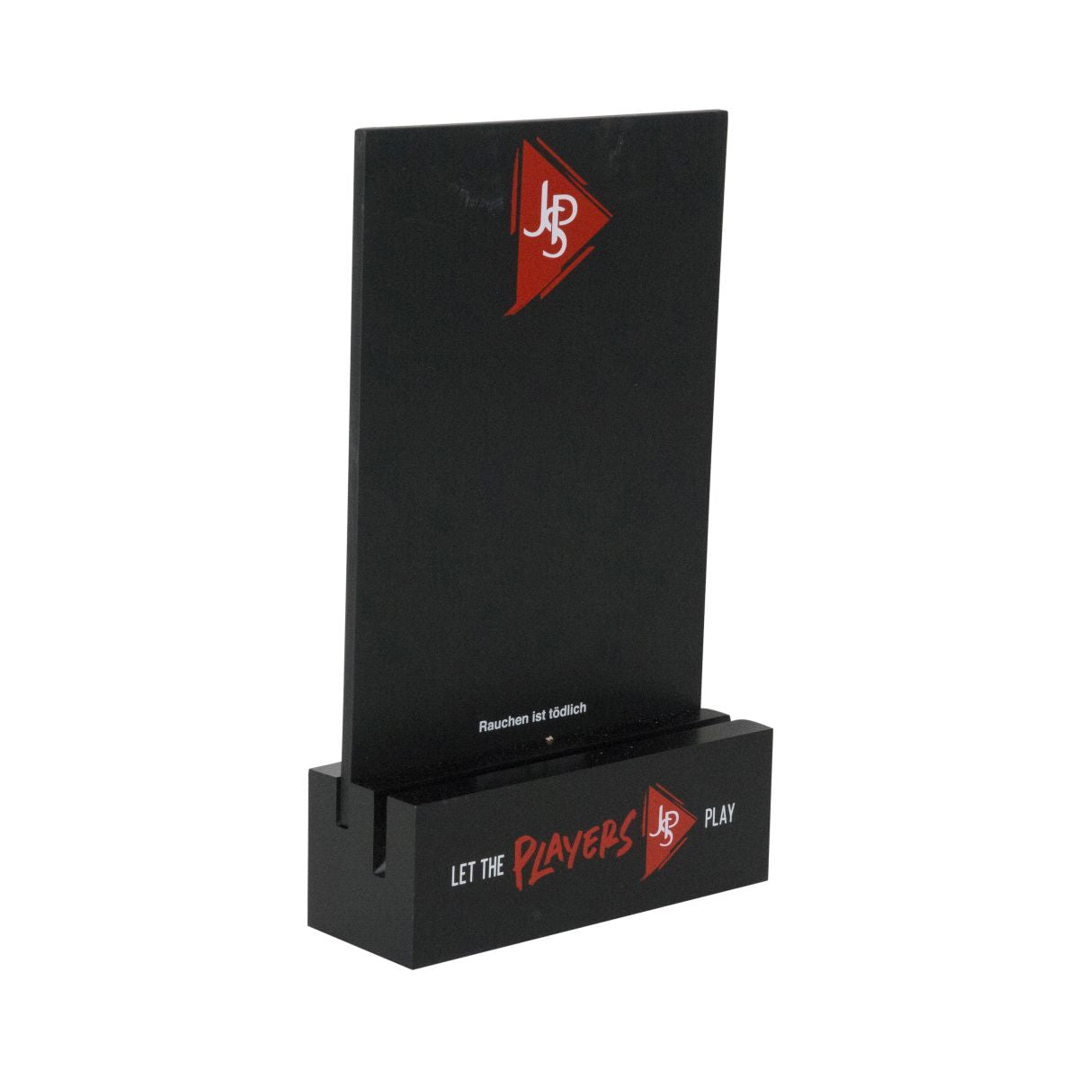 John Player table stand chalkboard menu card holder advertising stand gastro
