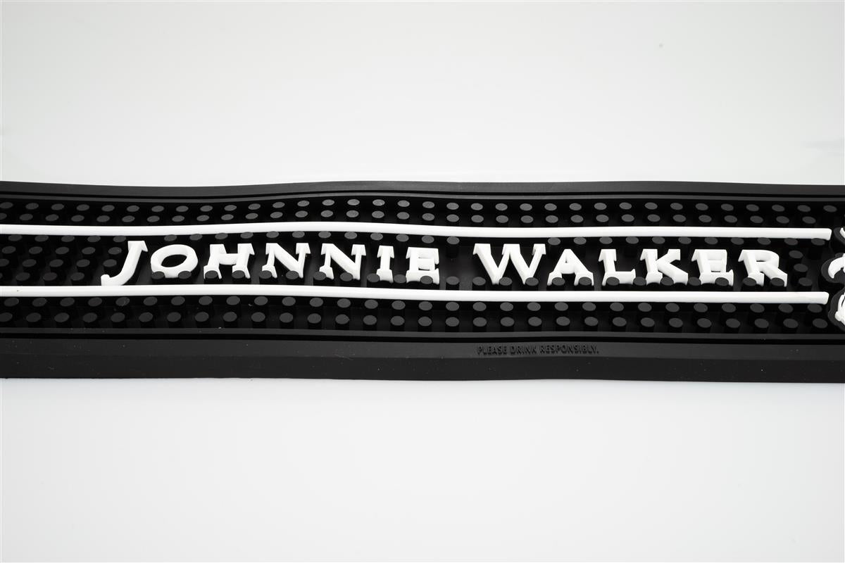 Johnnie Walker Bar Mat 53x9x1cm Drip Mat Runner Glasses Gastro Counter Bar – View 2