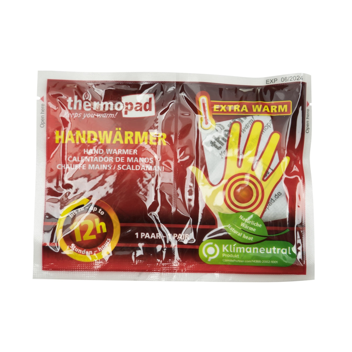 Johnnie Walker Hand Warmer Thermo Pad Hand Warmer 2-Pack Winter Snow