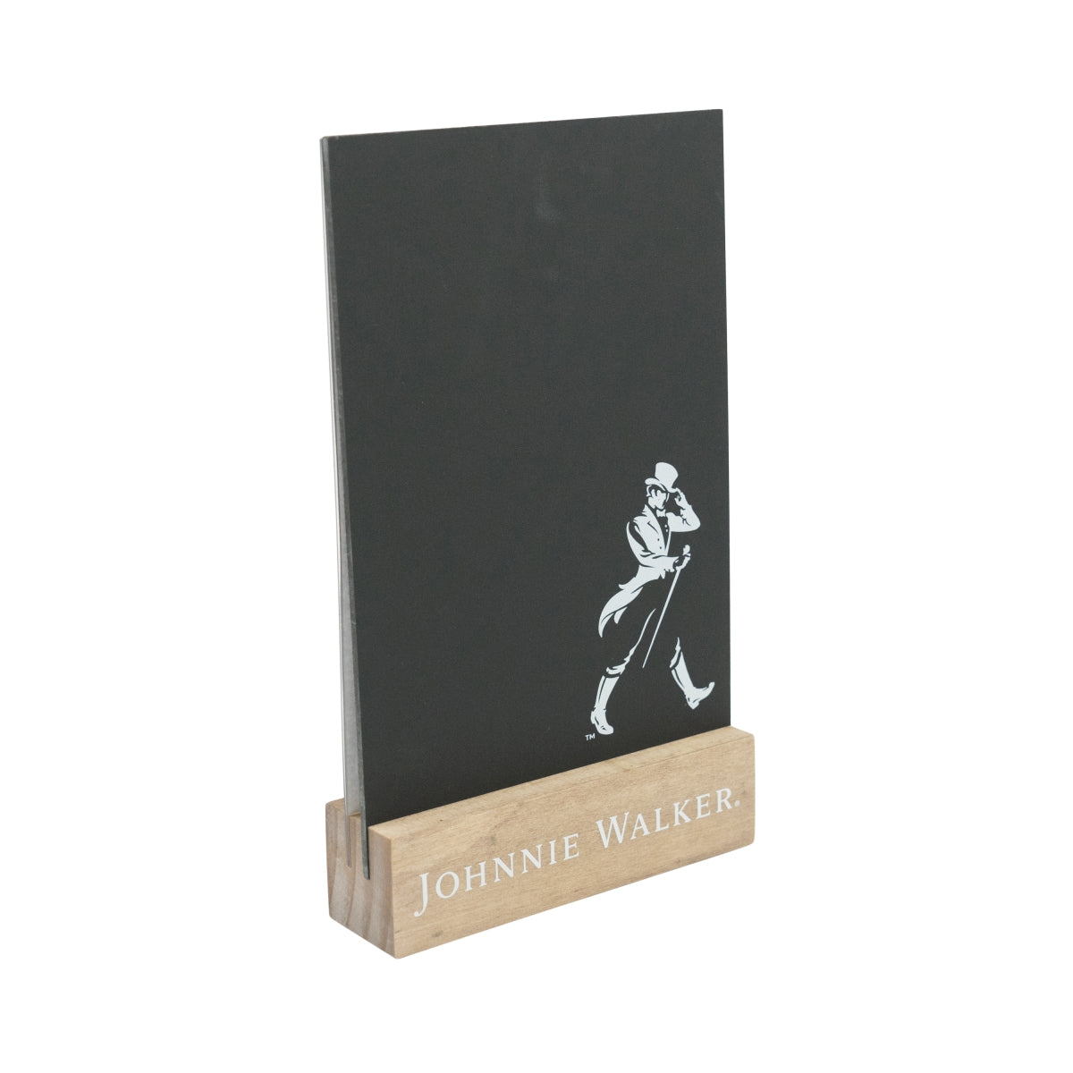 Johnnie Walker table display chalkboard Gastro pub Bar Food Drinks