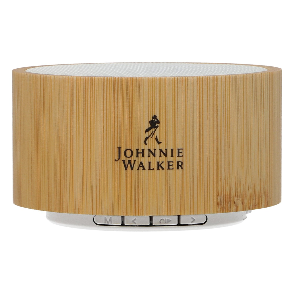Johnnie Walker Whiskey Bluetooth Speaker with Wood-Look Finish and Micro SD Charging Cable – View 2