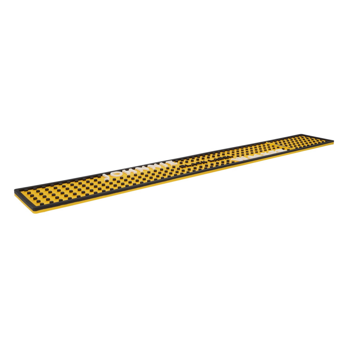 Johnnie Walker Whiskey Bar Mat Drip Mat Bar Accessories Black/Yellow – View 3