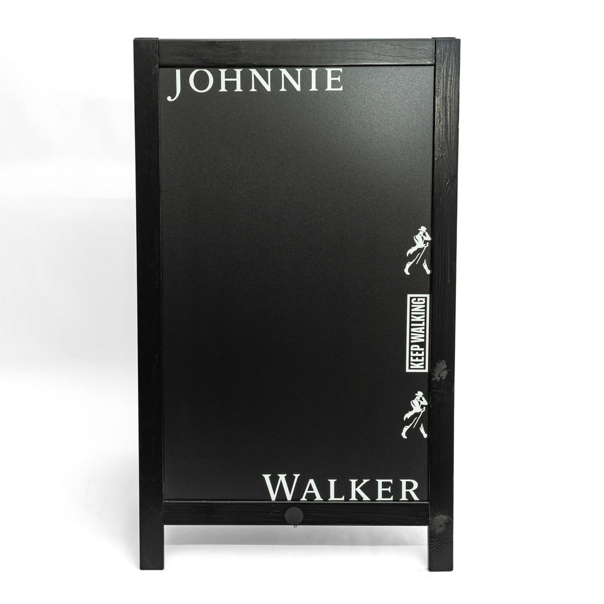 Johnnie Walker Whiskey Wooden Customer Stopper Display A-Frame Chalkboard – View 2