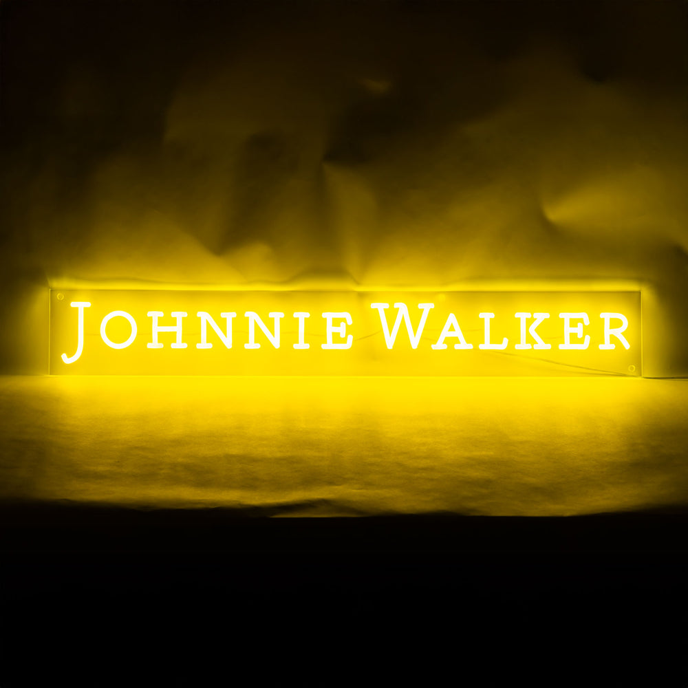 Johnnie Walker Whiskey LED illuminated sign Acrylic neon sign