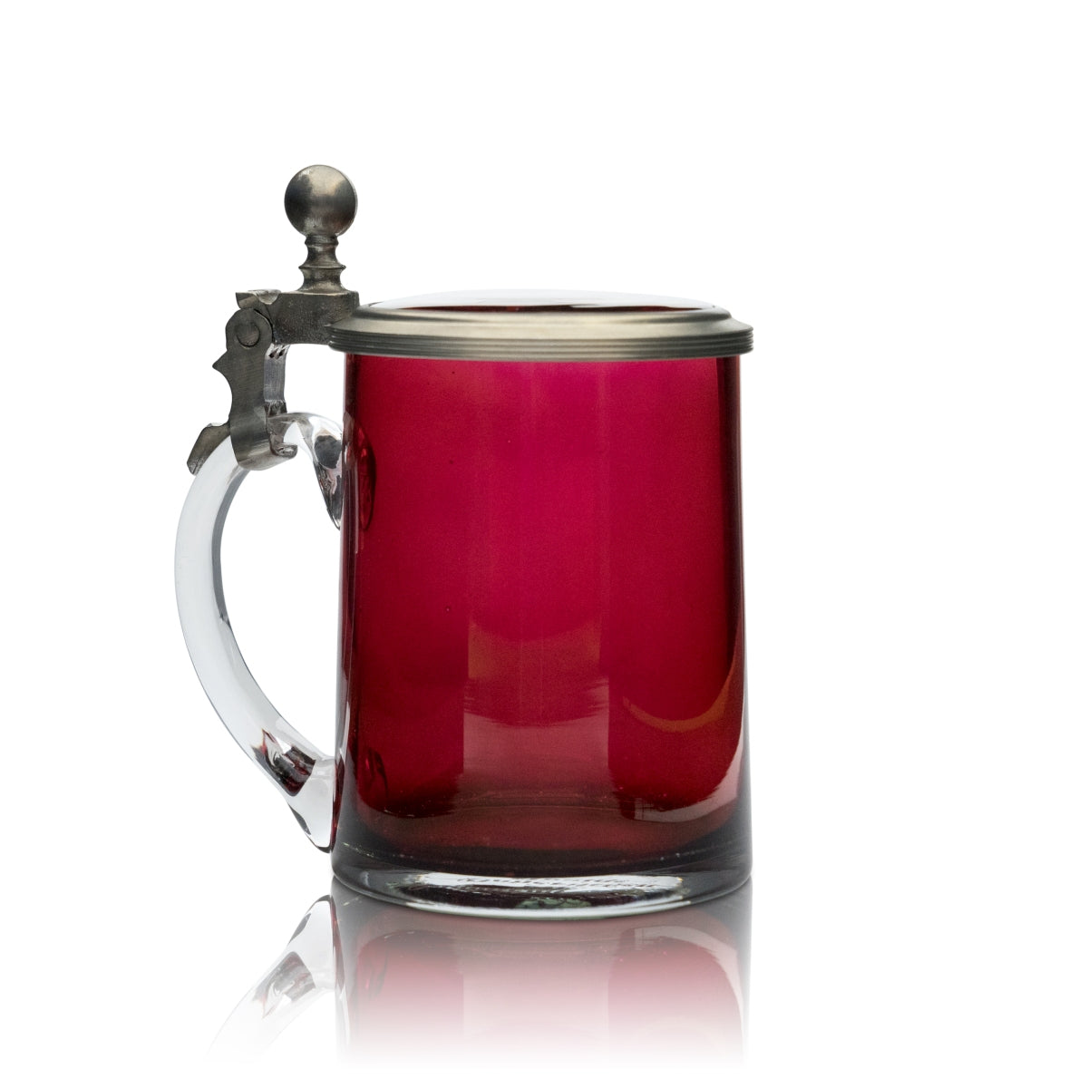 Kaltenberg collector's glass certificate 0.5 l mug with pewter lid, hunting mug, Bavaria – View 2