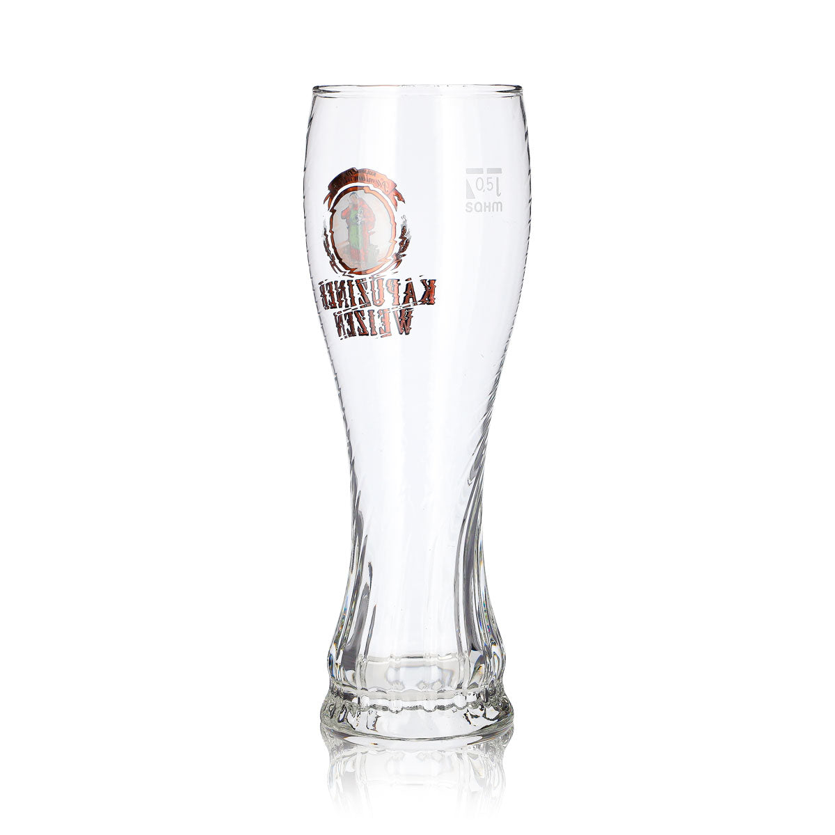 Kapuziner Beer Glass, 0.5 L, Mug, Wheat, Relief, Sahm – View 4