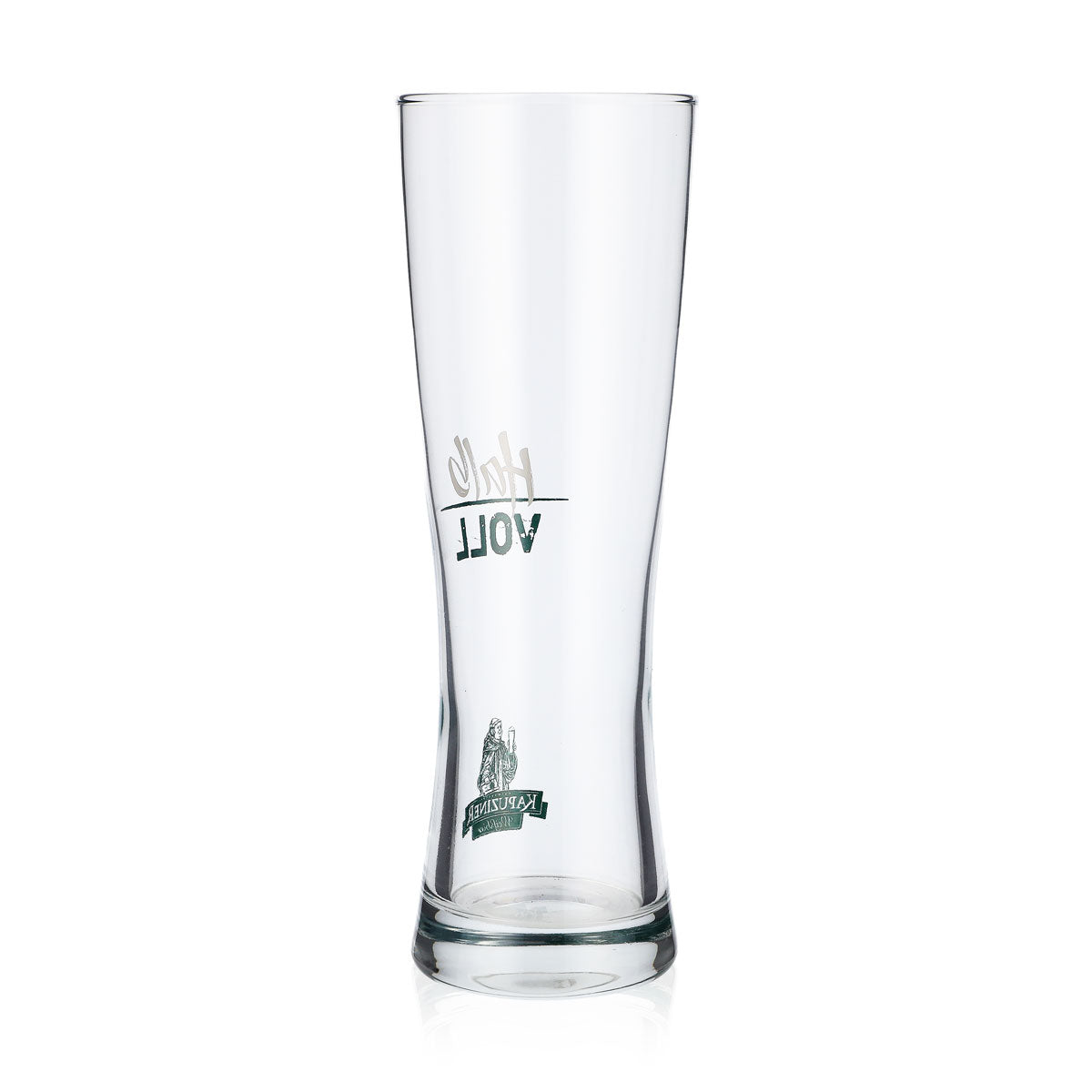 Capuchin beer glass Beer glasses 0.5 l wheat beer glass "half full" – View 3