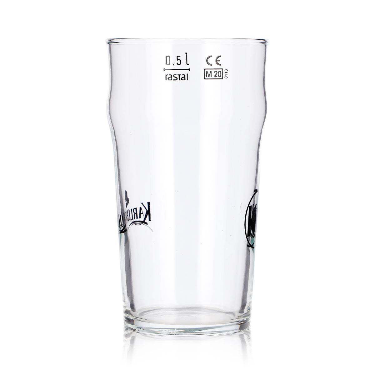 Karlsberg Beer Glass, 0.5 L, Karlsbräu Mug, Rastal – View 5