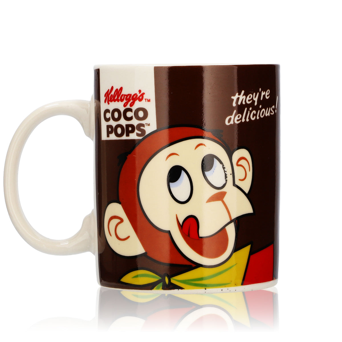 Kellogg's Coco Pops Milk Mug 0.33 l  Cereal Glass Cup Children's "Coco Pops" Monkey – View 4