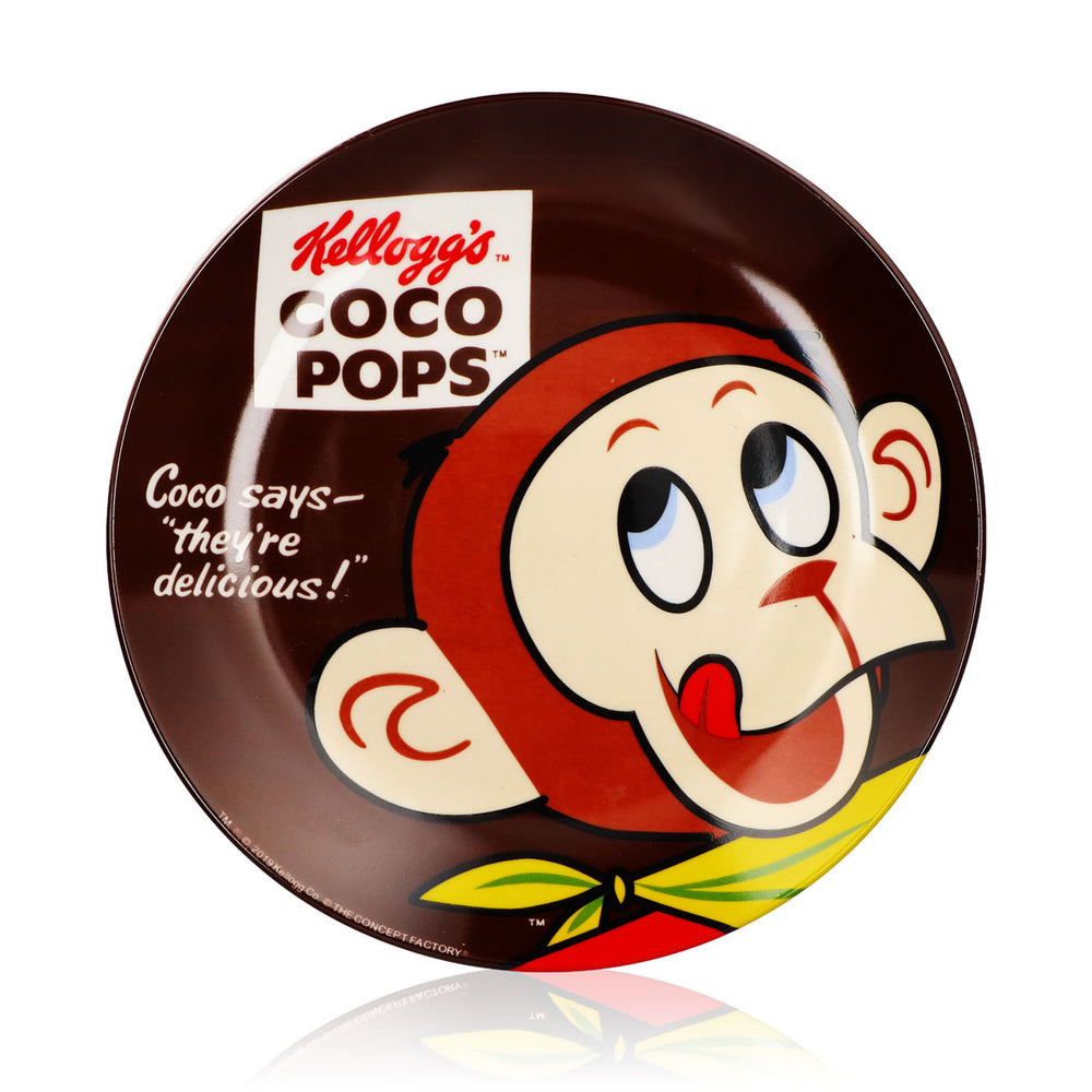 Kellogg's Coco Pops Monkey Cereal Jar, 20.5 cm Ceramic Plate