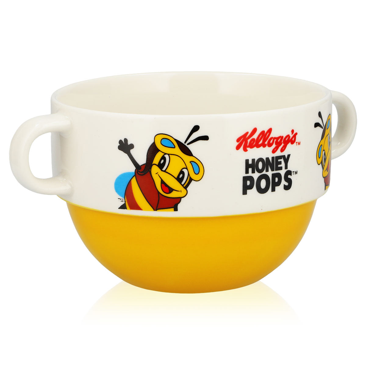 Kellogg's Honey Pop Bee Cereal Jar, 0.65 L, Ceramic Cup – View 2