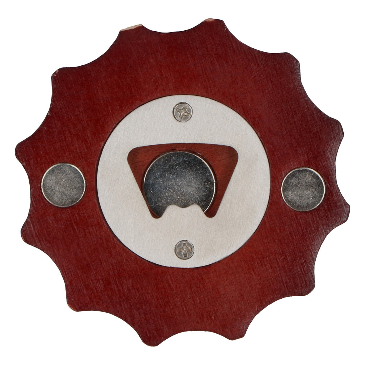 Kilkenny Beer Real Wood Bottle Cap Bottle Opener Magnetic – View 4