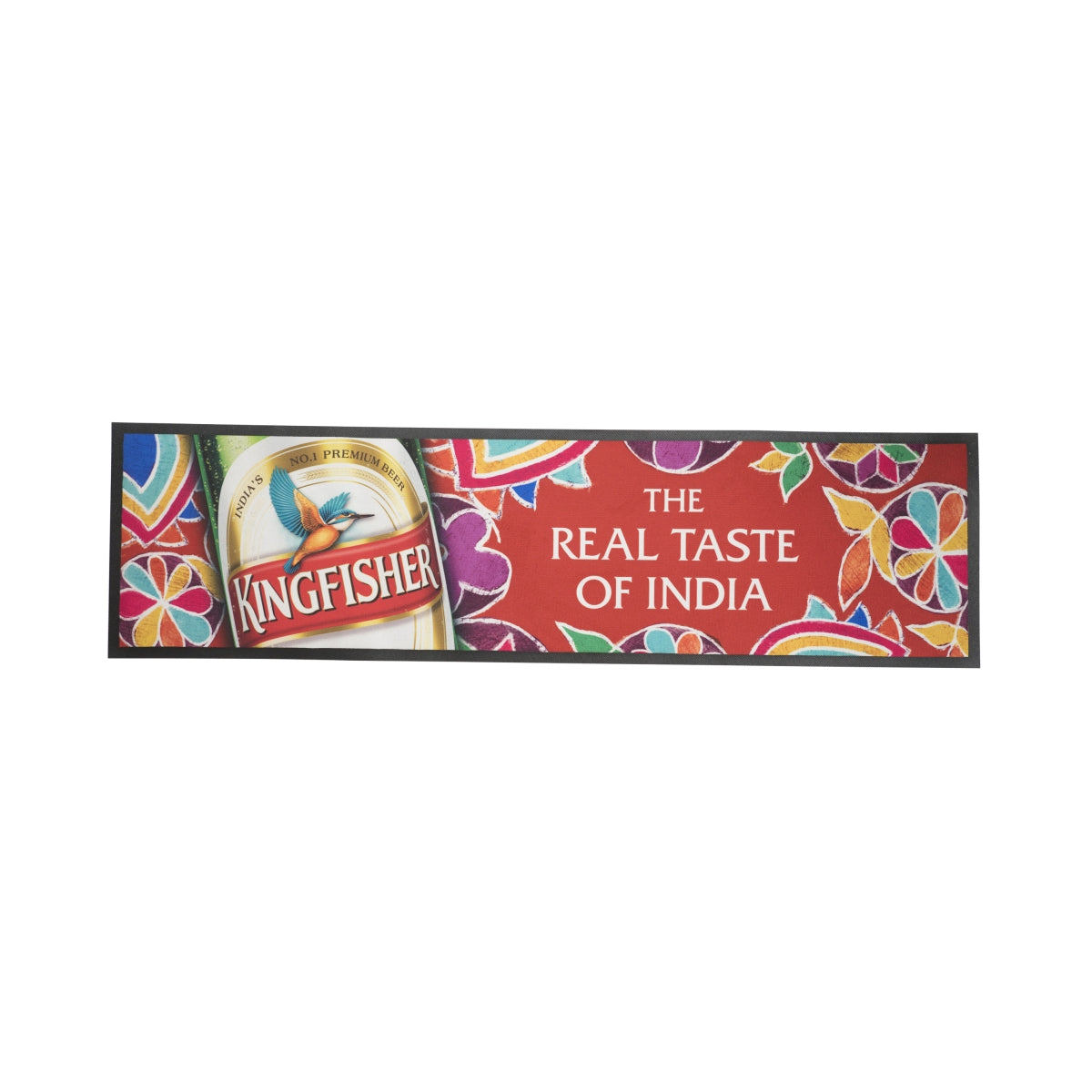 Kingfisher Beer Bar Mat Rubber Glass Coaster Mat Runner Gastro Bar Beer