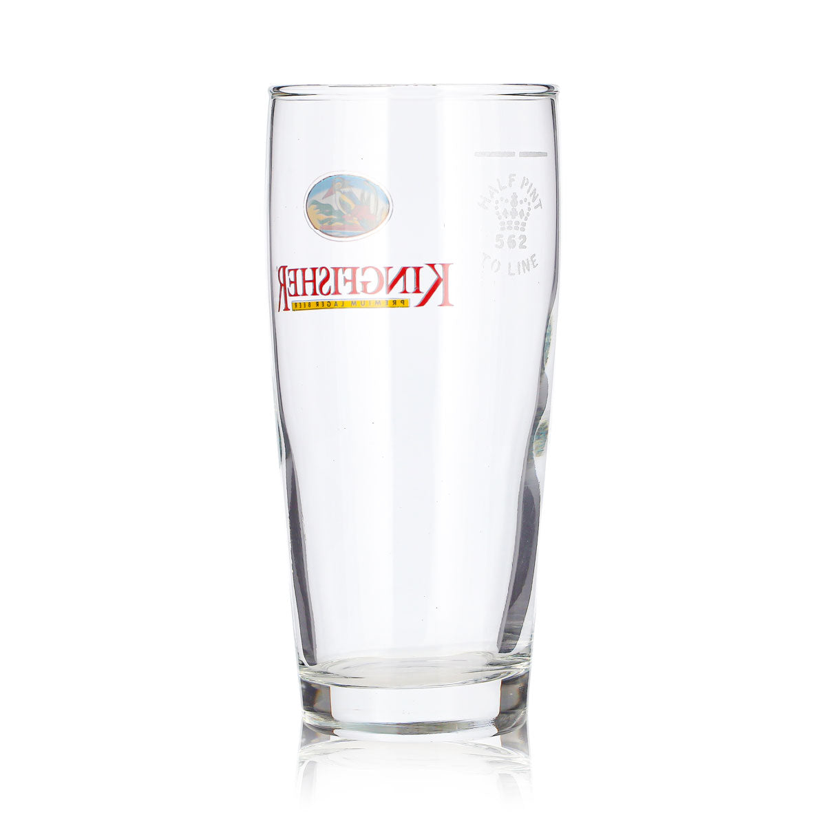 Kingfisher Beer Glass, 0.33 L, Mug with Bird Design – View 4