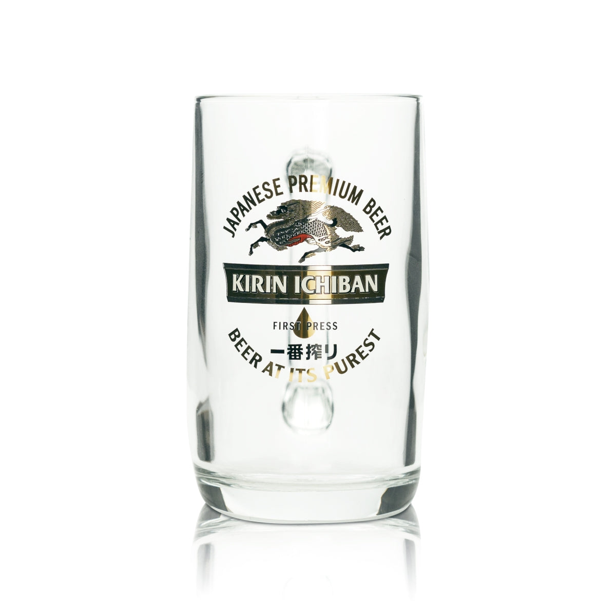 6x Kirin Ichiban Beer Glass 0.3l Mug Pint Japanese Beer Glasses Premium Seidel Bar – View 3