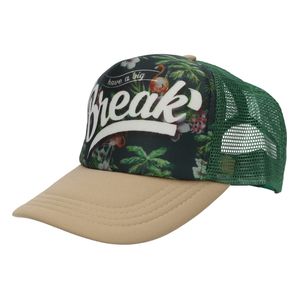 KitKat candy baseball cap trucker cap baseball cap green