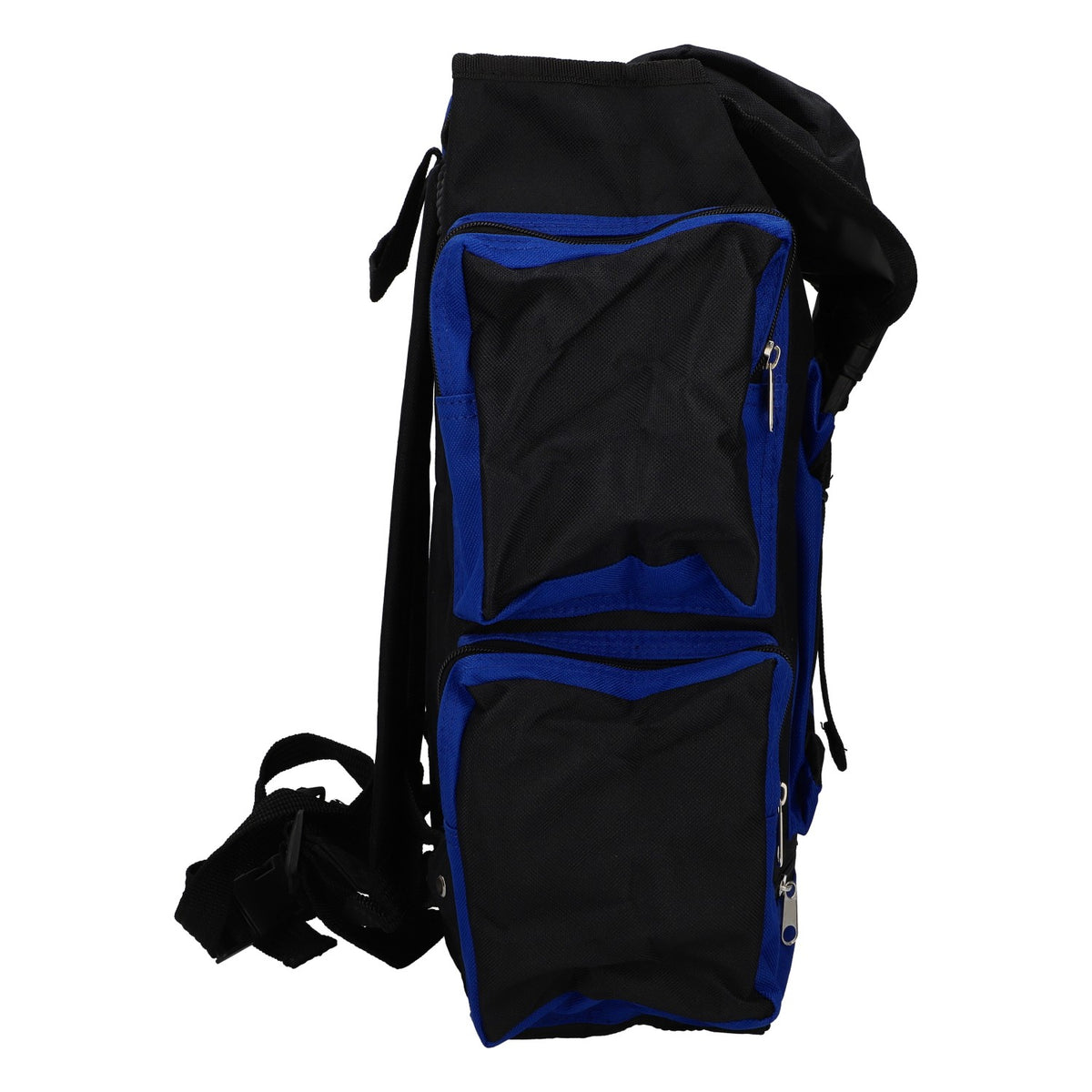 Kondrauer Water Backpack Hiking Backpack Blue/Black with Blue Logo – View 3