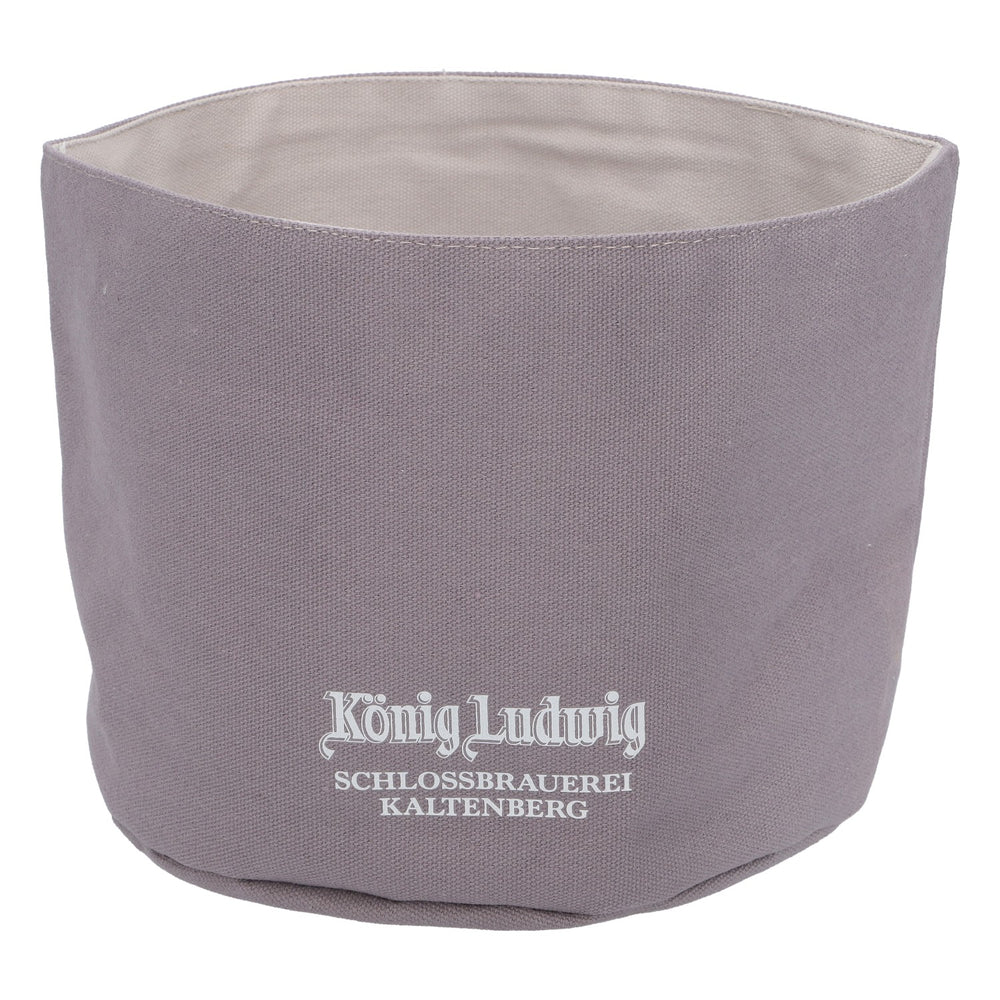 King Ludwig Beer Bread Basket Roll Basket Bread Storage Danish Style Gray