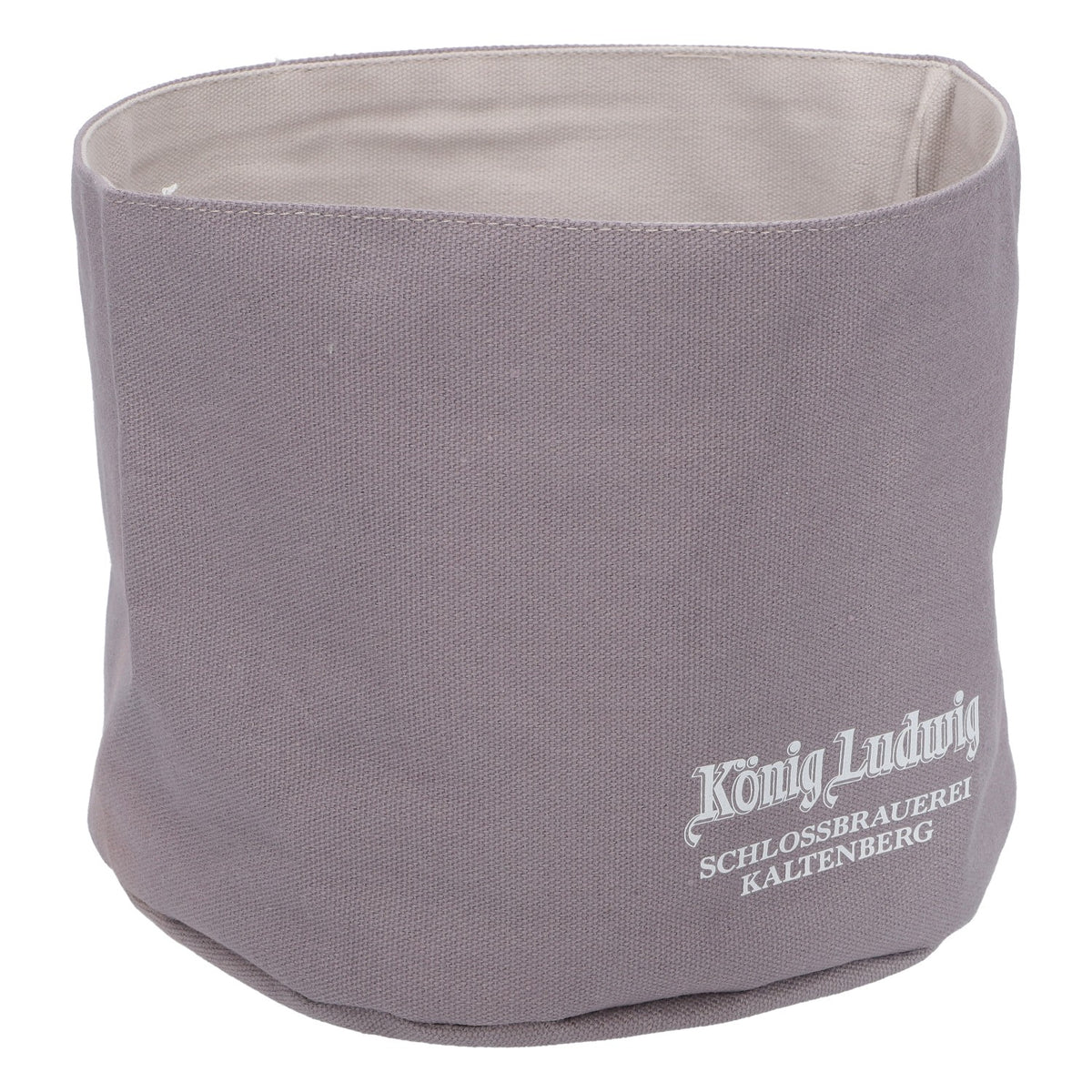 King Ludwig Beer Bread Basket Roll Basket Bread Storage Danish Style Gray – View 2