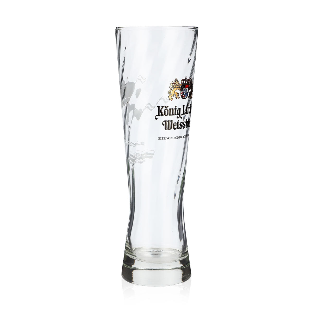 King Ludwig Beer Glass, 0.5 L, Wheat Beer Glass, Limited Edition, "Alpine Skiing" Relief Design – View 2