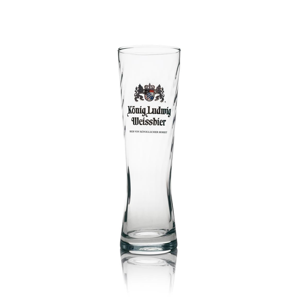 King Ludwig Beer Glass 0.5l Wheat Beer Glass Rastal Wheat Individually Packaged