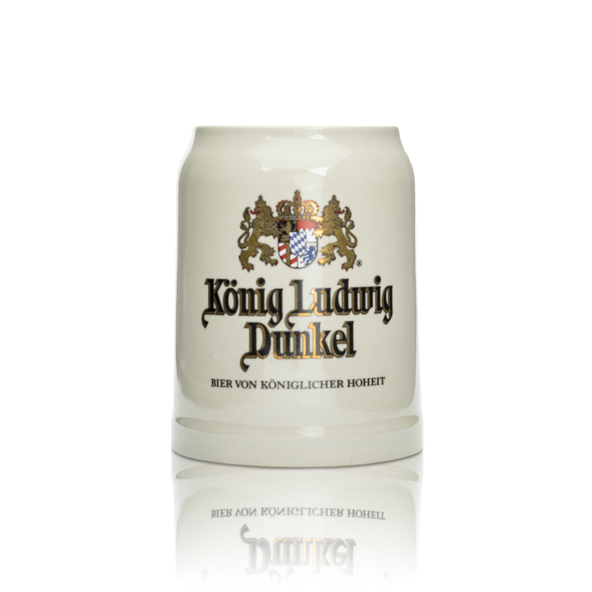 King Ludwig Beer Mug Clay 0.5l Dark Pilsner Light Seidel Glass Handle Glasses