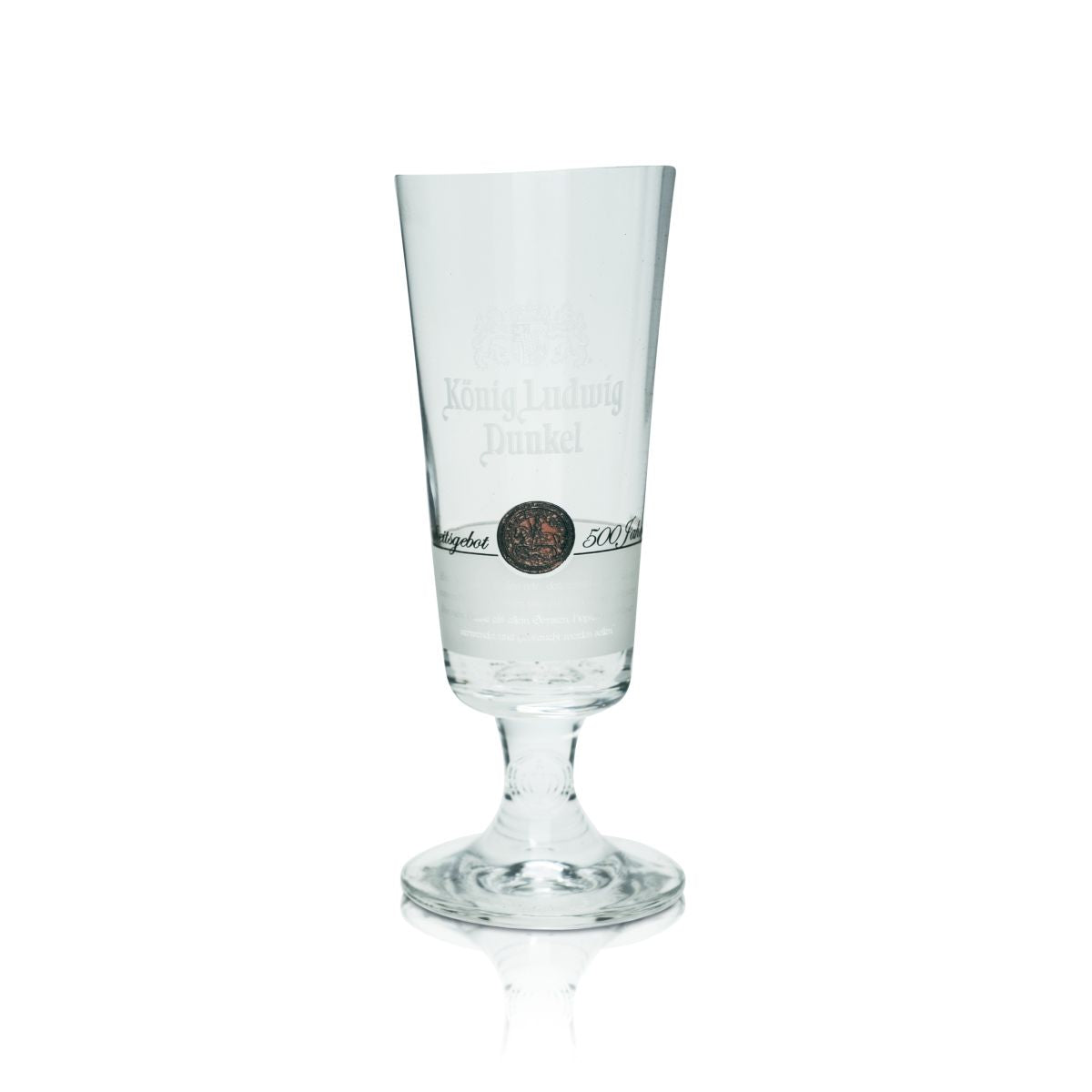King Ludwig beer glass 0.425l beer goblet "Reinheitsgebot 500 year" special edition