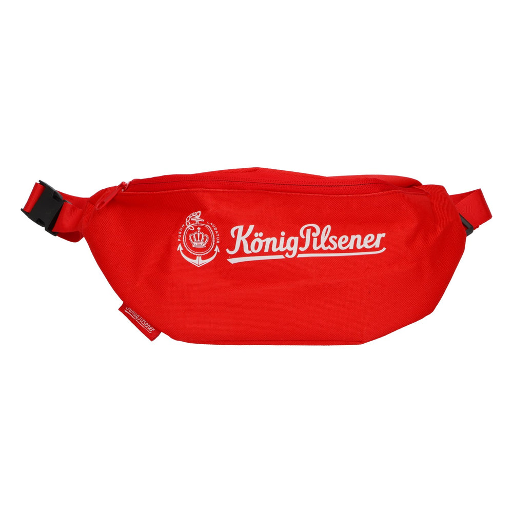 King Pilsener Beer Fanny Pack Hip Bag Money Bag White Logo