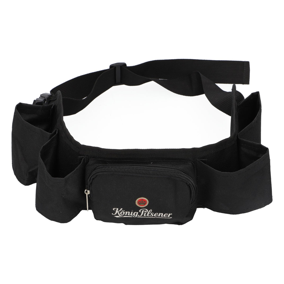 King Pilsener Beer Belt Bag Fanny Pack Summer Bag Vacation Beach Black