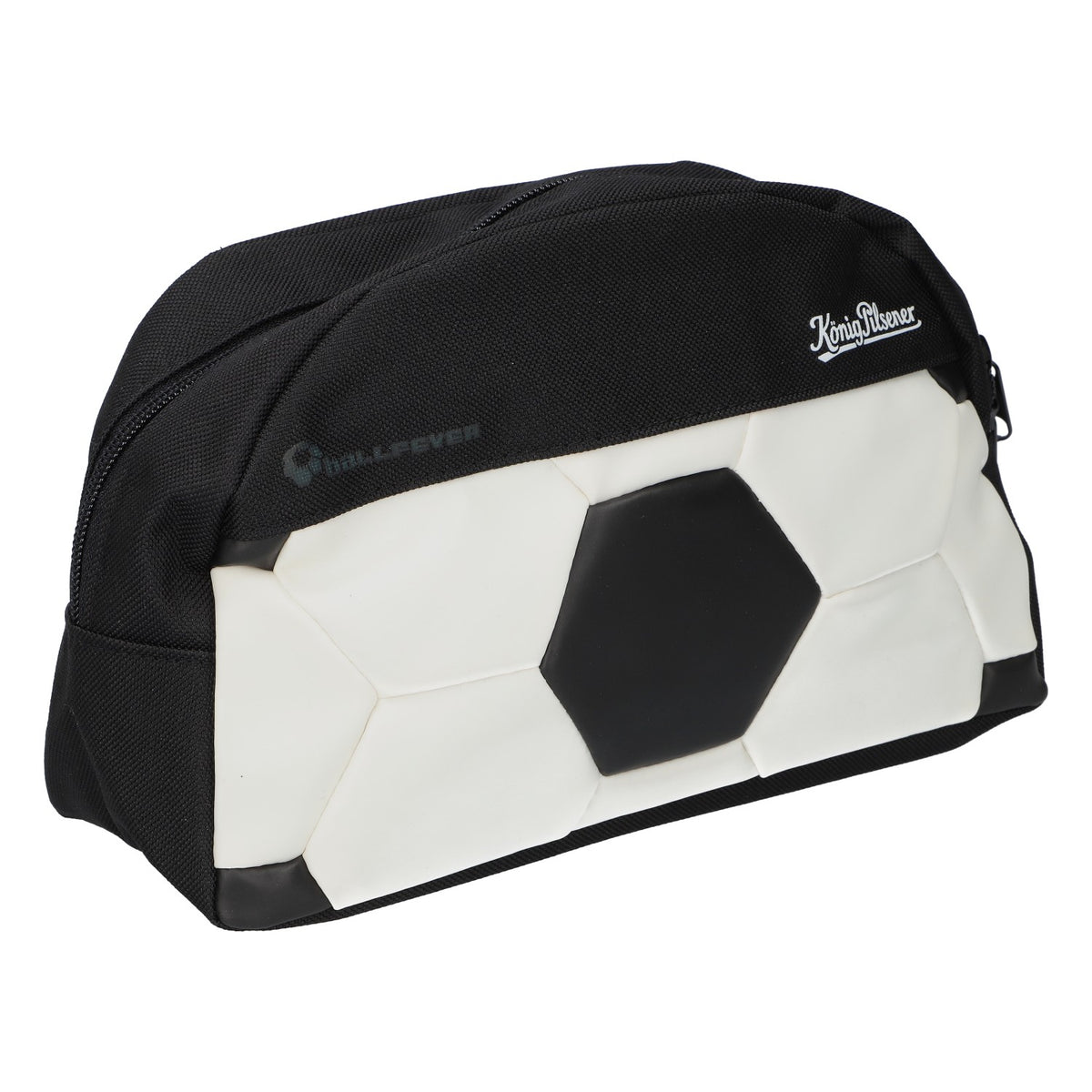 König Pilsener Beer Toiletry Bag Cosmetic Bag Soccer Fan Merchandise