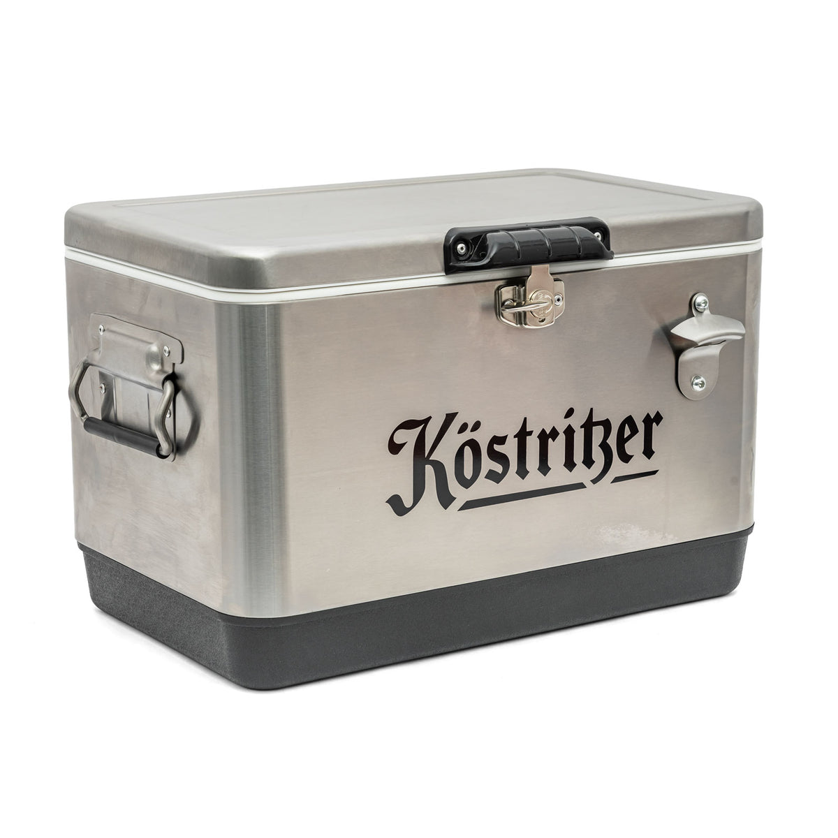 Köstritzer Beer Metal Cooler Camping Box Aluminum Crate with Bottle Opener XXL