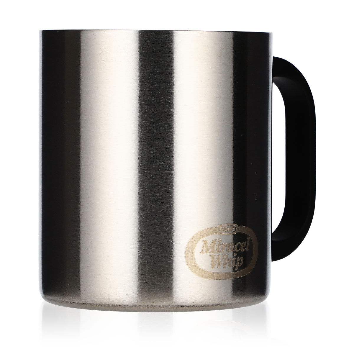 Kraft Foods 0.3-liter Glass "Miracle Whip" Collector's Cup, Stainless Steel Mug – View 2