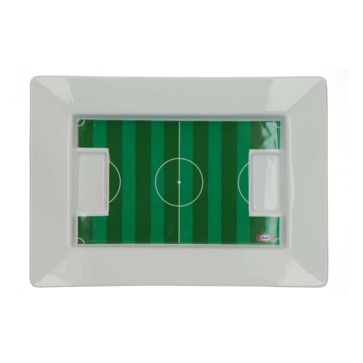 Kraft Food Porcelain Olympics Serving Platter "Soccer Field" Solid