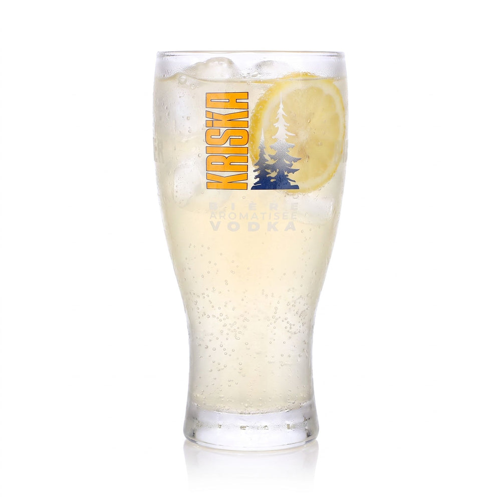 Kriska Beer Glass 0.25 L Frosted Beer Glasses Aromatisee Vodka Chopin