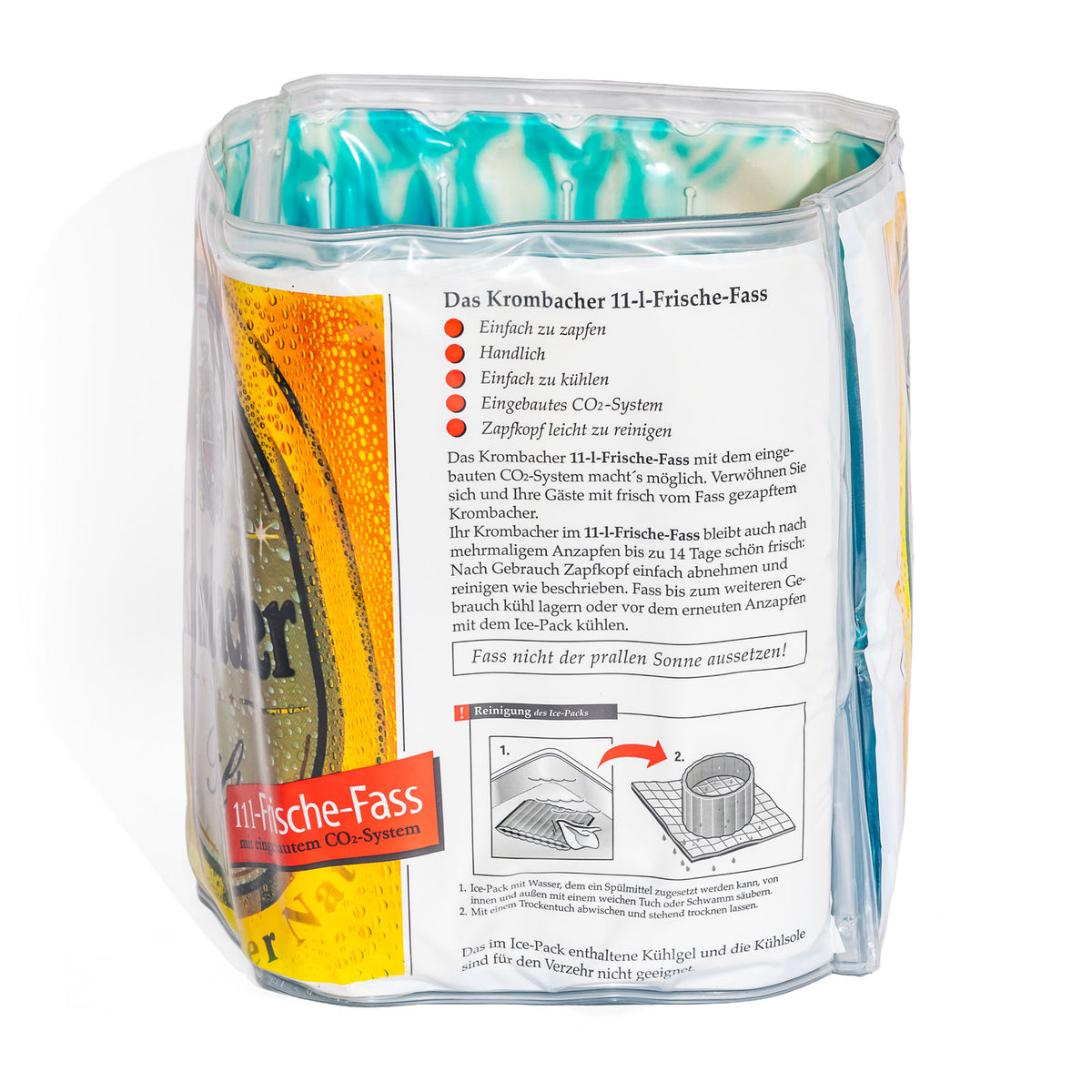 Krombacher Beer Keg Cooling Sleeve – View 2