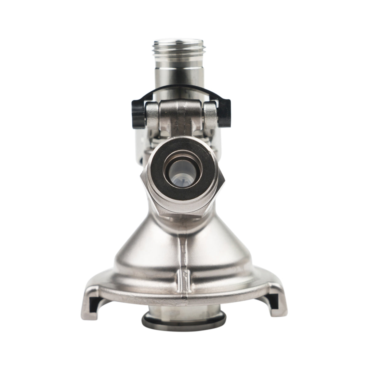 Krombacher beer flat keg Micromatic combination cap normal keg connection – View 4